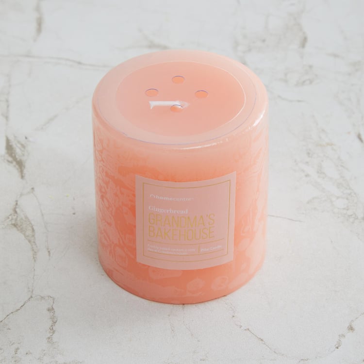 Redolence Gingerbread Scented Pillar Candle