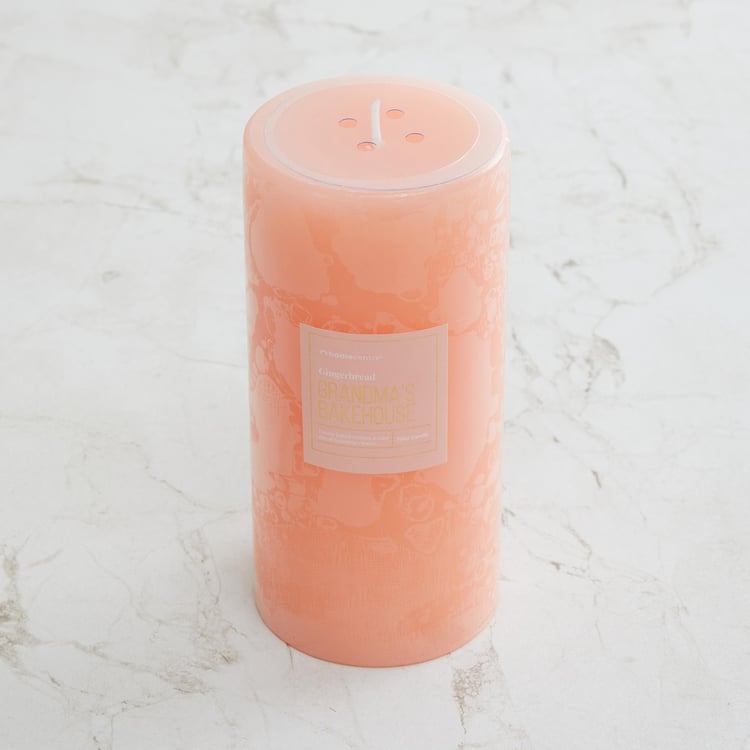 Redolence Gingerbread Scented Pillar Candle