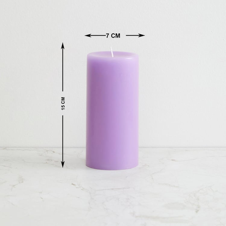 Redolence Rose Scented Pillar Candle