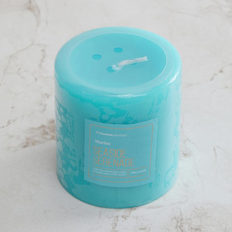 Redolence Marine Scented Pillar Candle