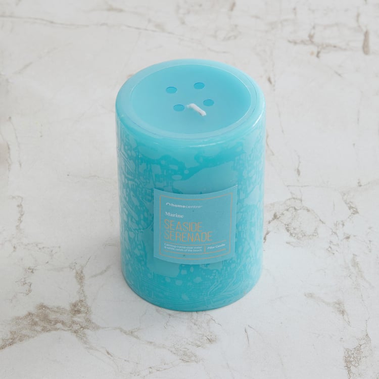 Redolence Marine Scented Pillar Candle