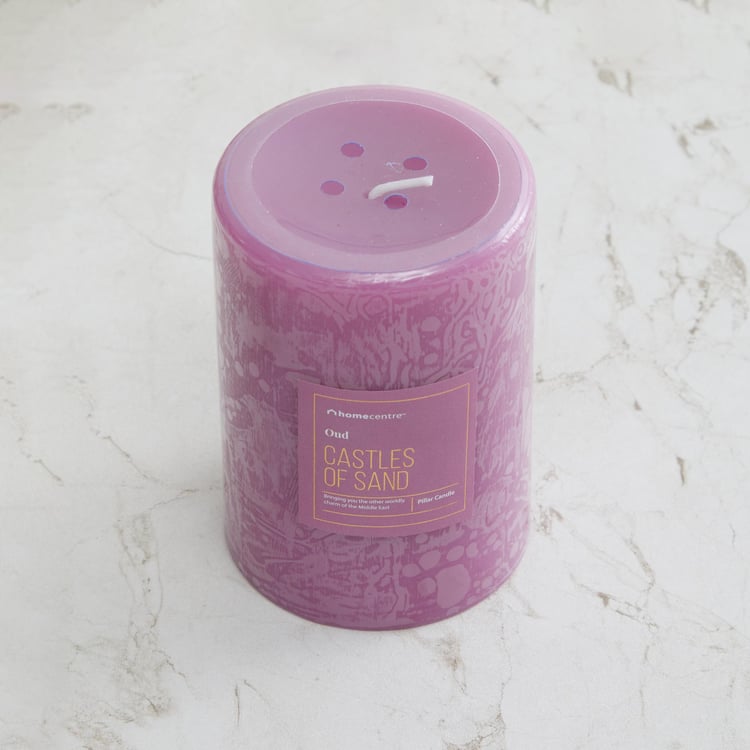 Redolence Oudh Scented Pillar Candle