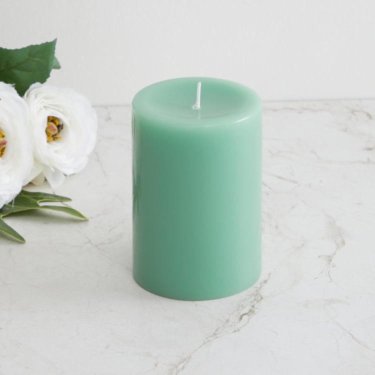 Redolence Verdure Scented Pillar Candle