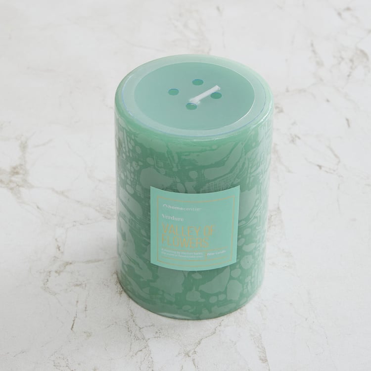 Redolence Verdure Scented Pillar Candle