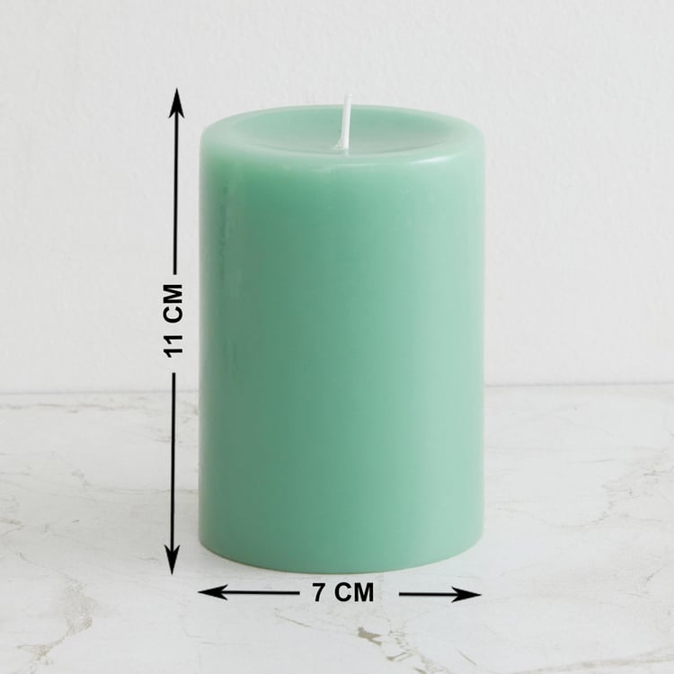 Redolence Verdure Scented Pillar Candle