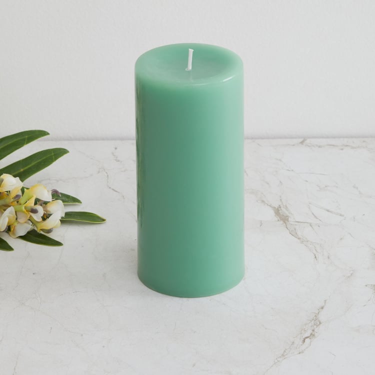 Redolence Verdure Scented Pillar Candle