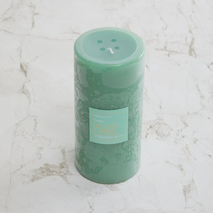 Redolence Verdure Scented Pillar Candle