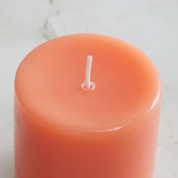 Redolence Mandarin Scented Pillar Candle