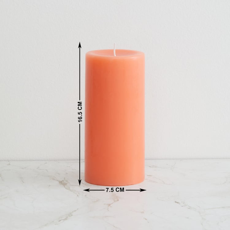 Redolence Mandarin Scented Pillar Candle