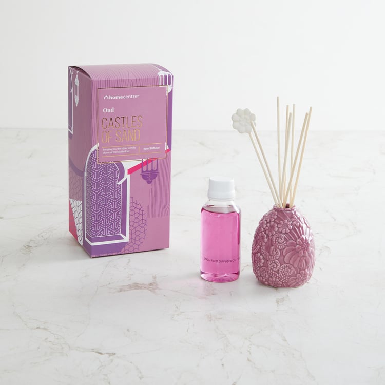 Redolence Ceramic Oud Reed Diffuser Set