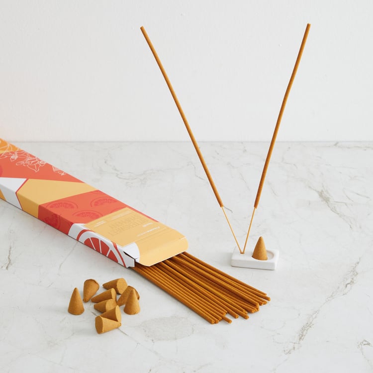 Redolence 20Pcs Neroli Incense Sticks with Holder