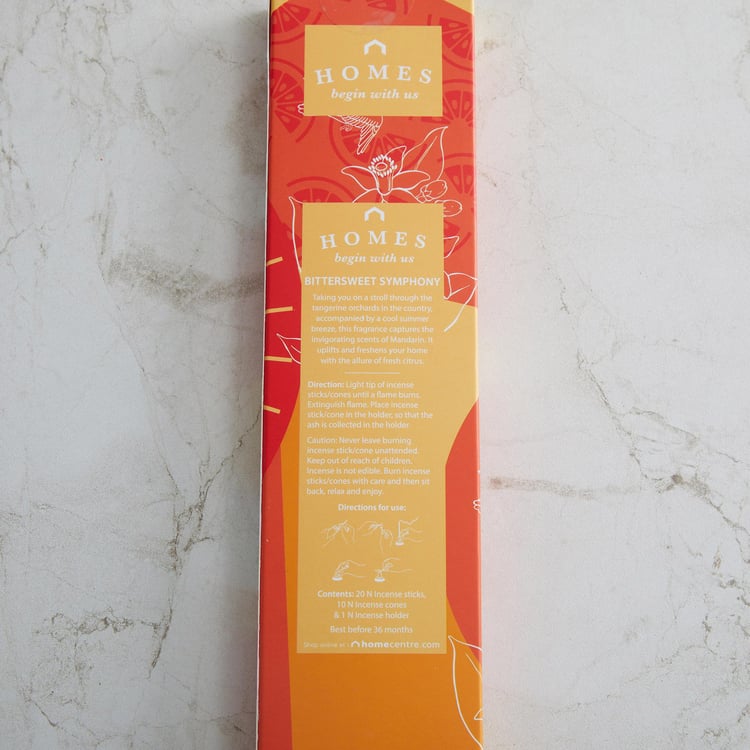 Redolence 20Pcs Neroli Incense Sticks with Holder