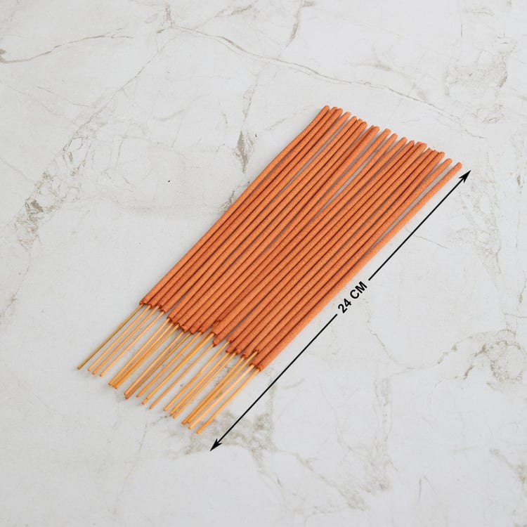 Redolence 20Pcs Mandarin Incense Sticks with Holder