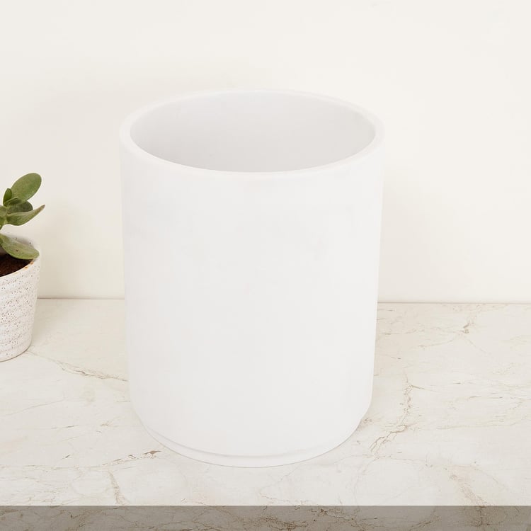 Marshmallow Polyresin Waste Bin