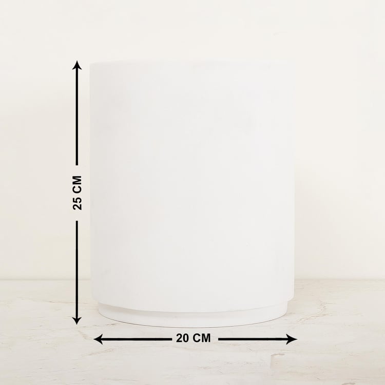 Marshmallow Polyresin Waste Bin