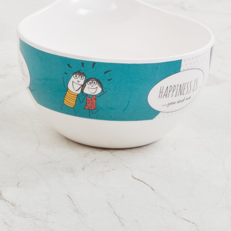 Melina Aleka Happiness 2-Piece Noodle Bowl - 700 ml