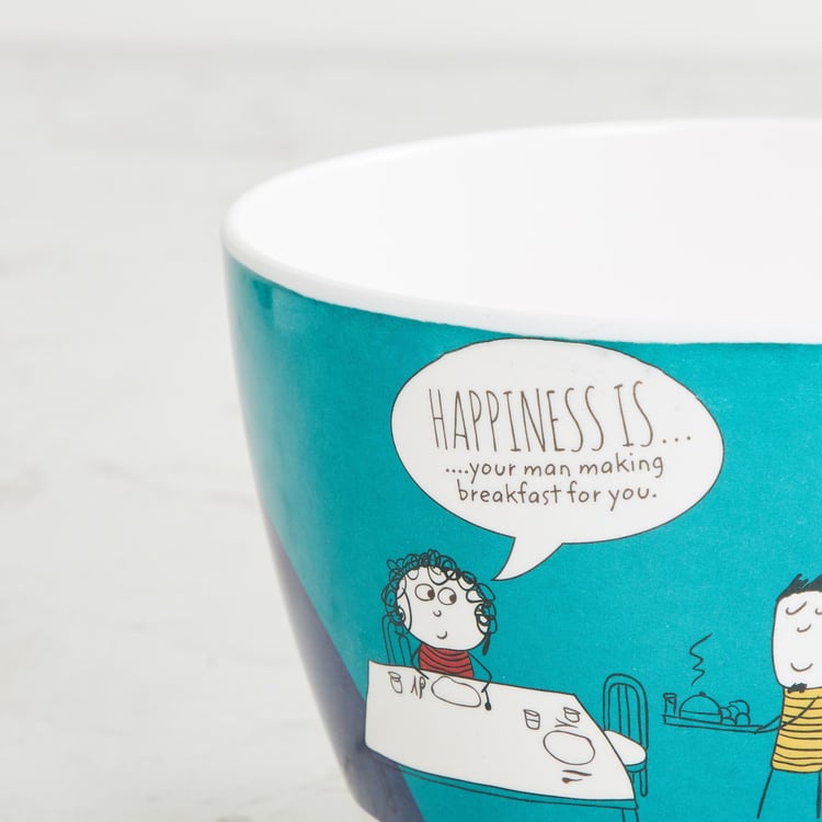 Melina Aleka Happiness 2-Piece Bowl - 1.2ltr