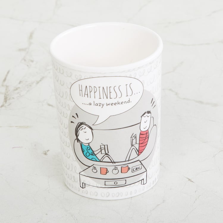 Melina Aleka Happiness Set of 4 Tumbler - 300 ml