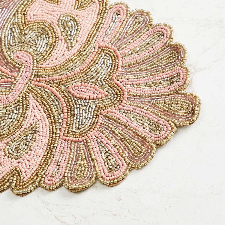 Moksha Beaded Table Runner - 33 x 90 cm