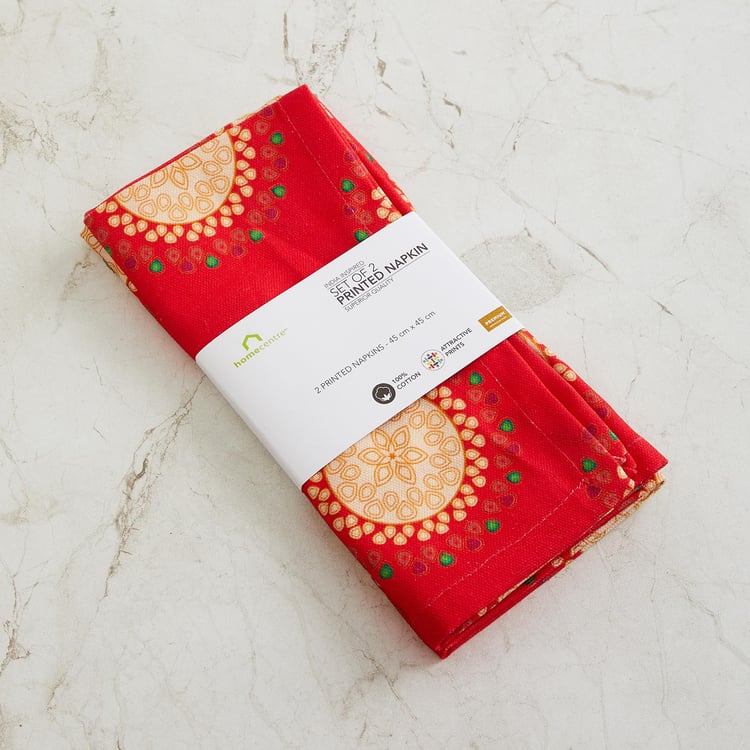 Foley Designs Printed Napkins - Set of 2 - 45 x 45 cm