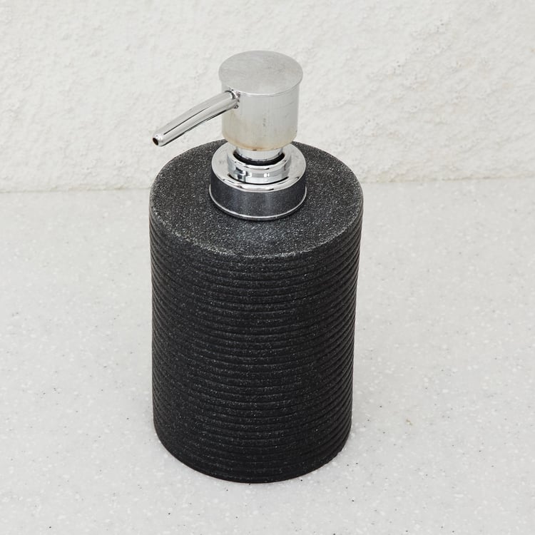 Corsica Carter Polyresin Round Soap Dispenser