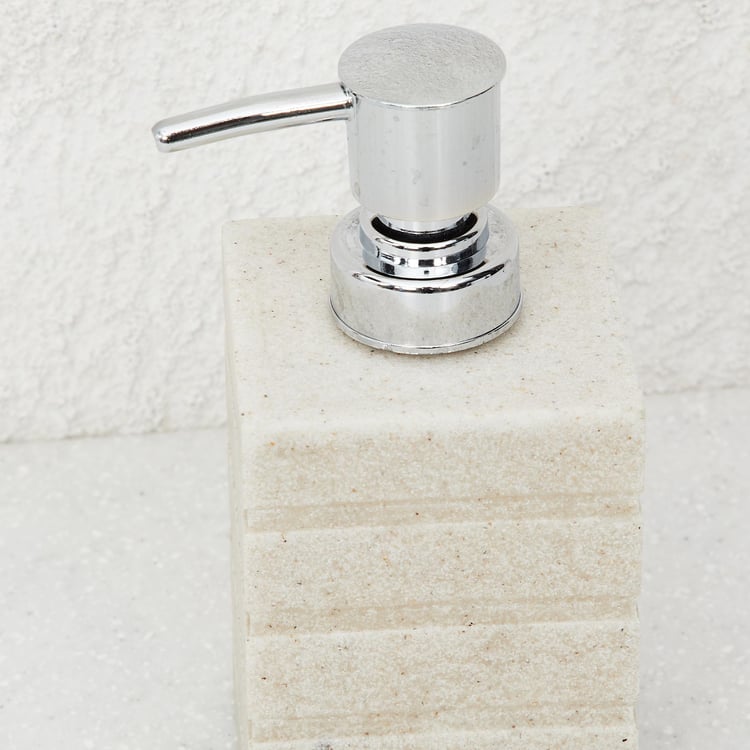 Corsica Carter Polyresin Rectangle Soap Dispenser