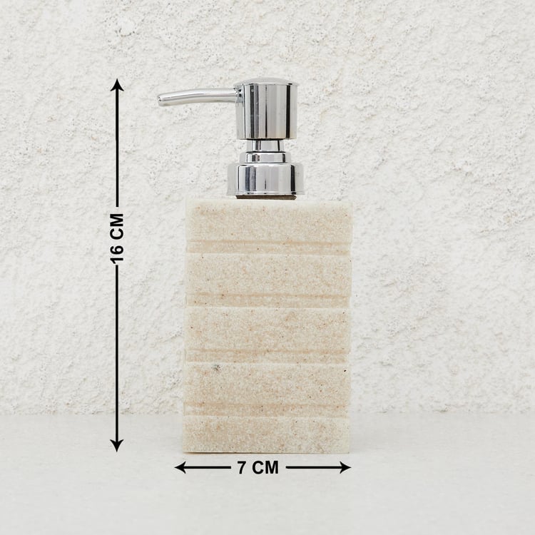 Corsica Carter Polyresin Rectangle Soap Dispenser