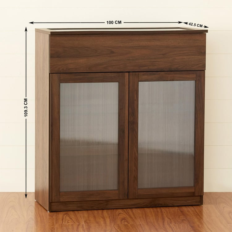 Lewis Bar Cabinet - Brown
