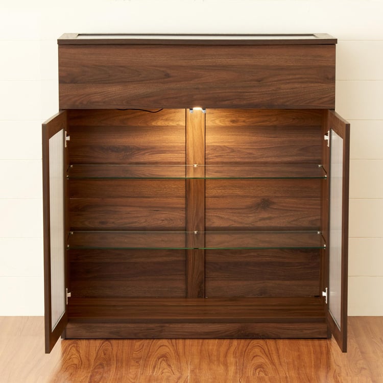 Lewis Bar Cabinet - Brown