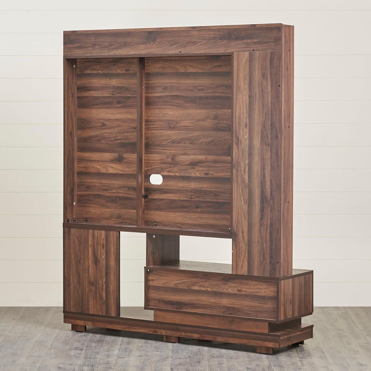 Lewis Entertainment Wall Unit - Brown