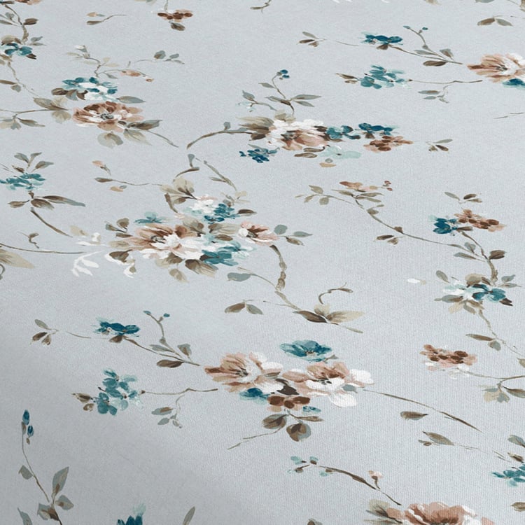 D'DECOR Vista Collection Printed 3-Pc. Double Bedsheet Set - 2.29 x 2.74 m