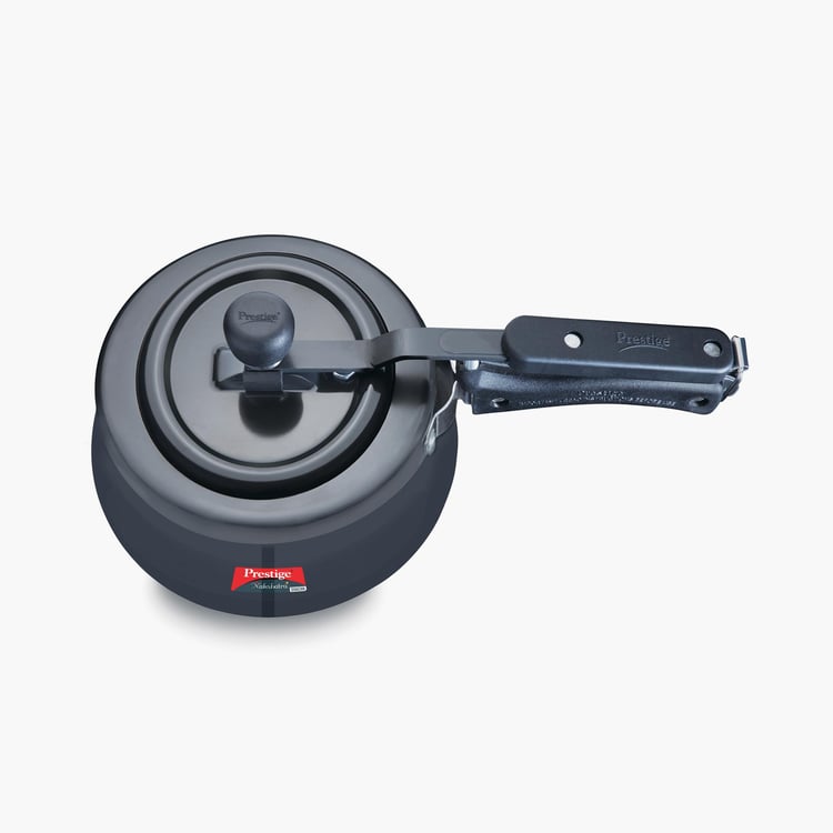 PRESTIGE Svachh Nakshatra Plus Black Aluminium Handi Pressure Cooker - 3L