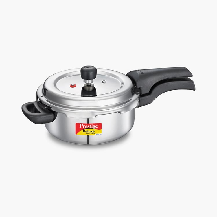 PRESTIGE Deluxe Alpha Svachh Stainless-Steel Pressure Cooker - 3L