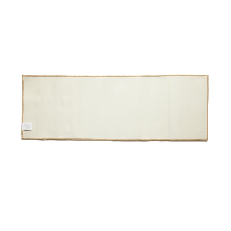 Pristine Textured Single Pc. Bath Rug - 45 cmL x 130 cmW - Polyester - Beige