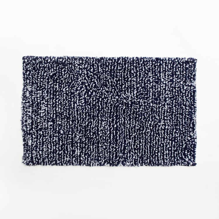 Pristine Textured Single Pc. Bath Mat - 40 cmL x 60 cmW - Polyester - Multicolour