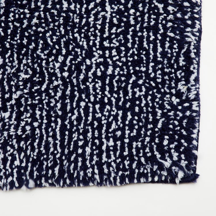 Pristine Textured Single Pc. Bath Mat - 40 cmL x 60 cmW - Polyester - Multicolour