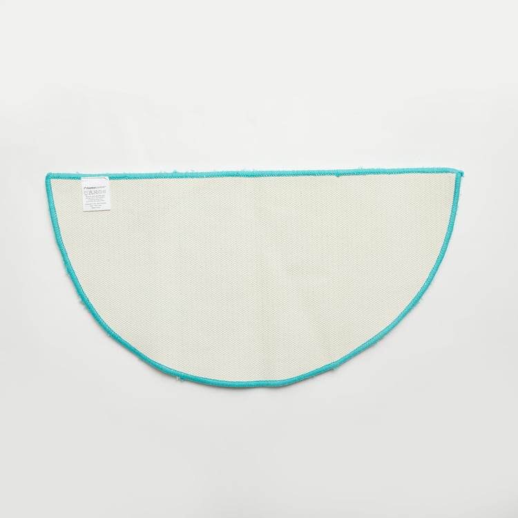 Pristine Solid Single Pc. Mat - 76 cmdiameter - Polyester - Multicolour
