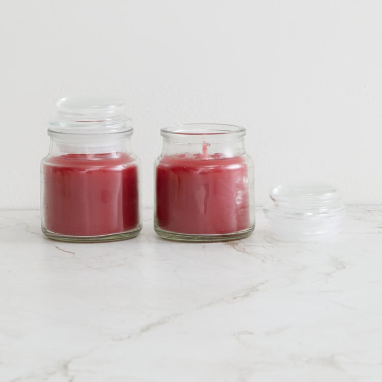 Colour Connect Cranberry Scented Jar Candle