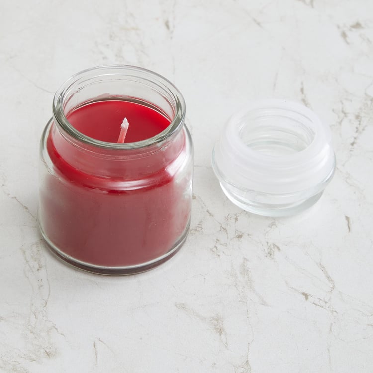 Colour Connect Cranberry Scented Jar Candle