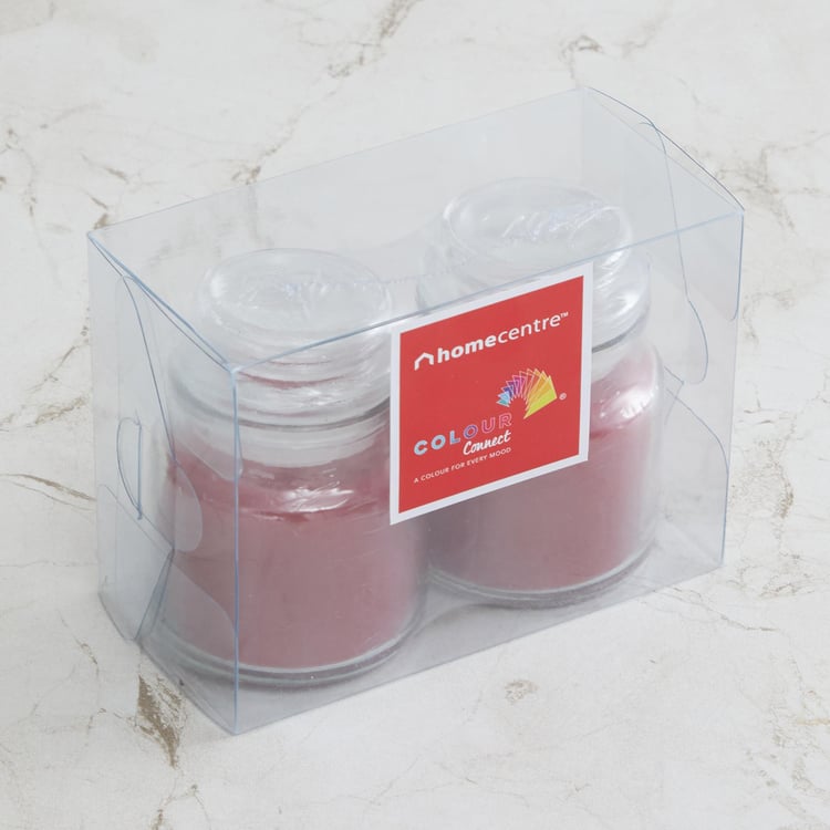 Colour Connect Cranberry Scented Jar Candle