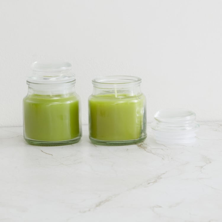 Colour Connect Set of 2 Jasmine Scented Jar Candles