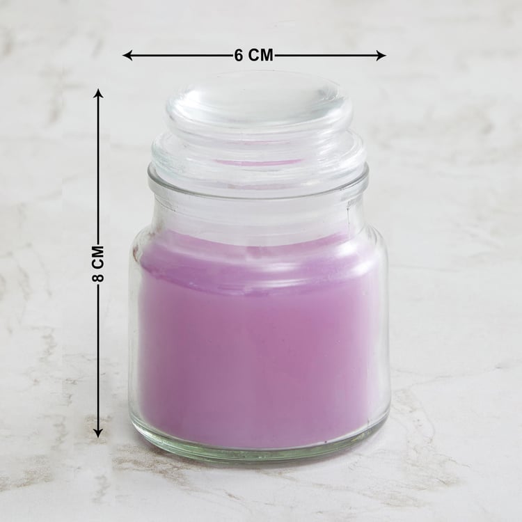 Colour Connect Set of 2 Lavender Scented Jar Candles