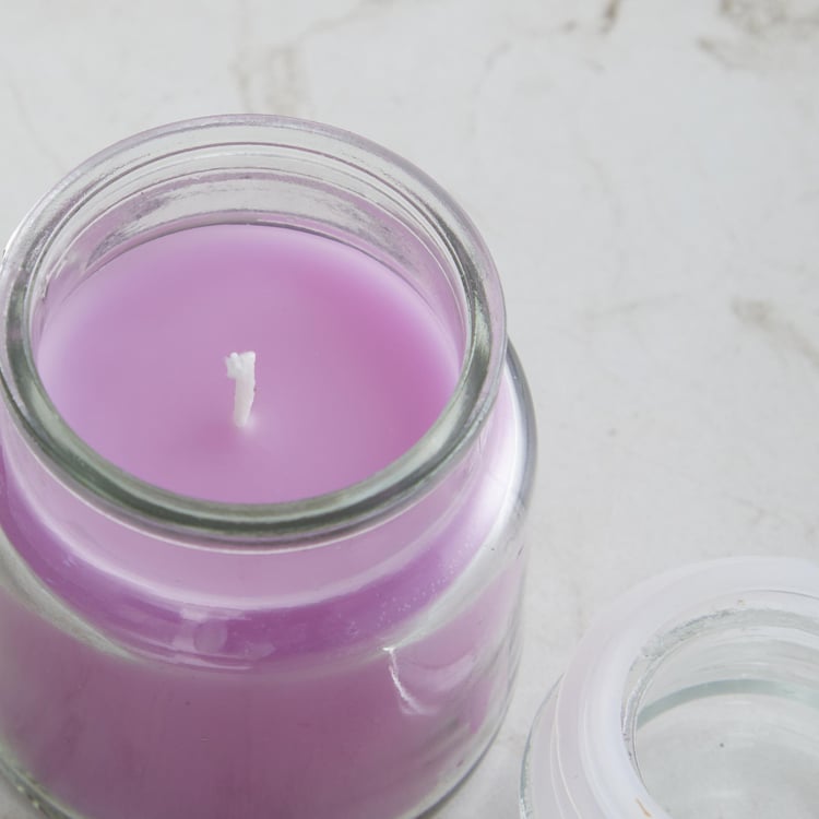 Colour Connect Set of 2 Lavender Scented Jar Candles