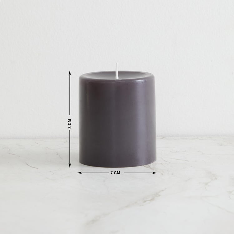 Marshmallow Musk Scented Pillar Candle