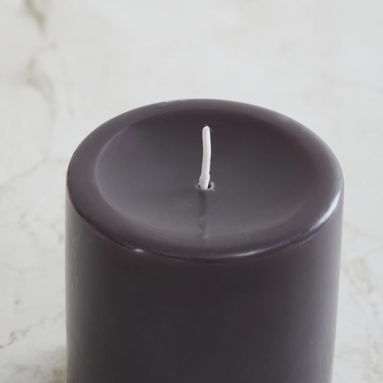 Marshmallow Musk Scented Pillar Candle