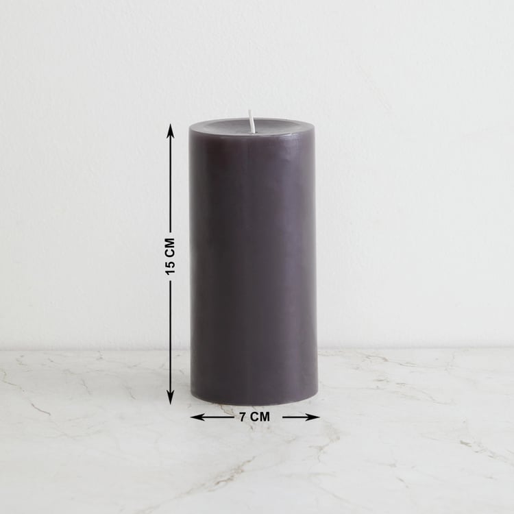 Marshmallow Musk Scented Pillar Candle