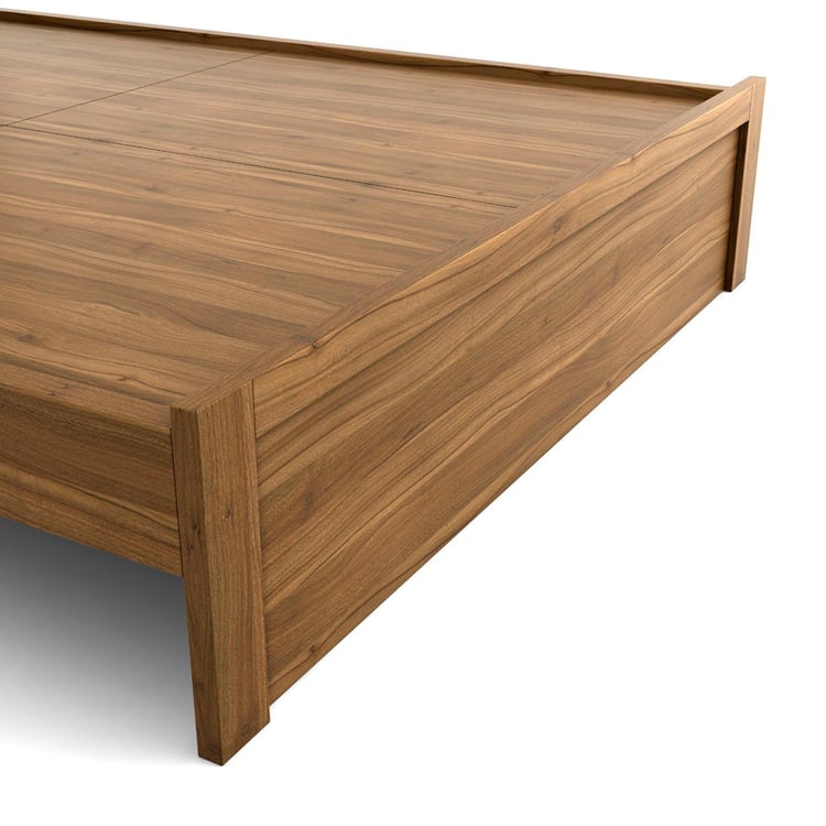 Quadro Flex Queen Bed - Brown