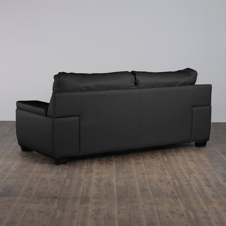 Kassel 3-Seater Sofa - Black