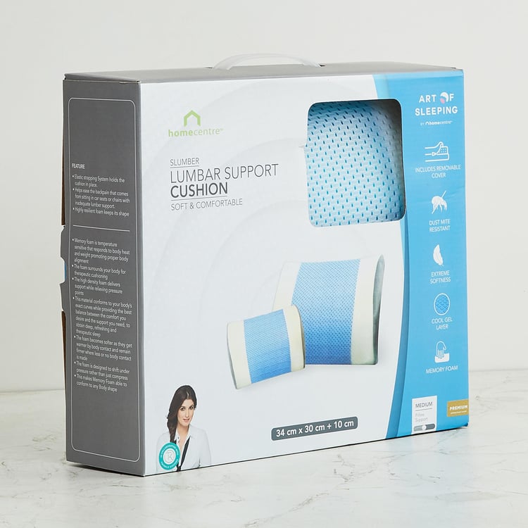 Slumber Lumbar Support Cushion - 34 x 30 cm