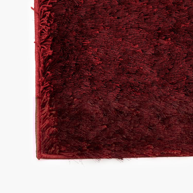 Colour Connect Red Textured Tufted Door Mat - 40x60cm